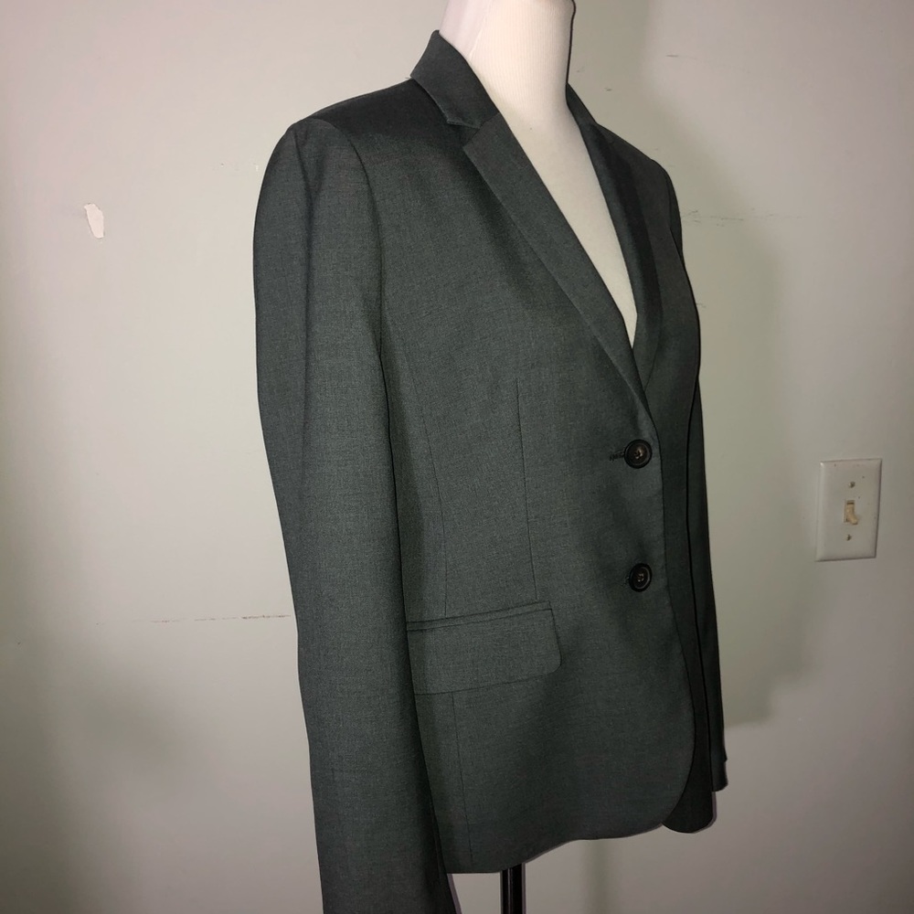 J.Crew Women Size 8 Jacket Blazer 1035 Super 120's - Picture 4 of 6
